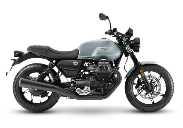 MOTO GUZZI V7 STONE AZZURRO GHIACCIO 2024