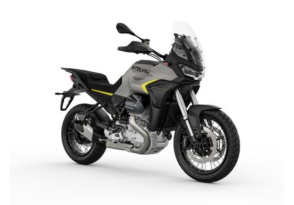 MOTO GUZZI STELVIO - GRIGIO CLIMBING 2026 - CESTOVNÍ ENDURO - MOTORKY
