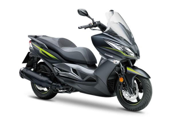 KAWASAKI J300 METALLIC ANTHRACITE BLACK