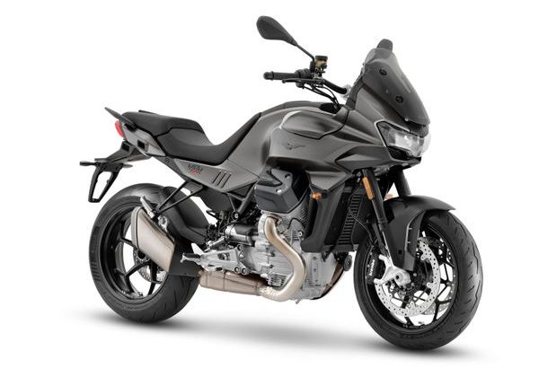 MOTO GUZZI V100 MANDELLO E5+ - BLU OCEANO 2025 - CESTOVNÍ ENDURO - MOTORKY