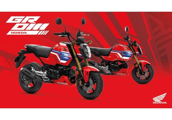 HONDA MSX125 GROM - GAYETY ČERVENÁ 2026 - STREET & TOURING - MOTORKY