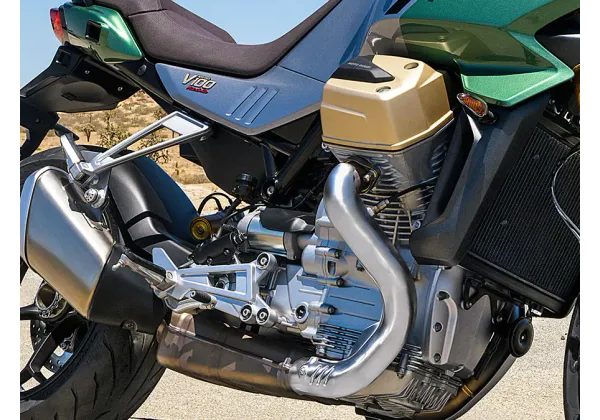 MOTO GUZZI V100 MANDELO S E5 VERDE 2121 - CUSTOM & TOURING - MOTORKY