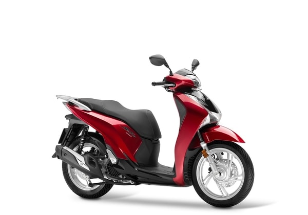 HONDA SH125I PEARL SPLENDOR RED