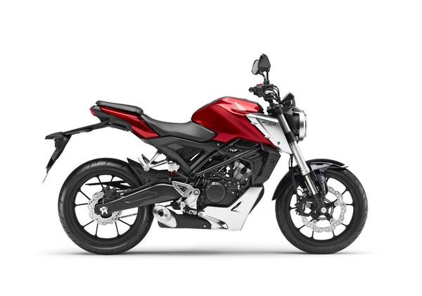 HONDA CB125R CANDY CHROMOSPHERE RED