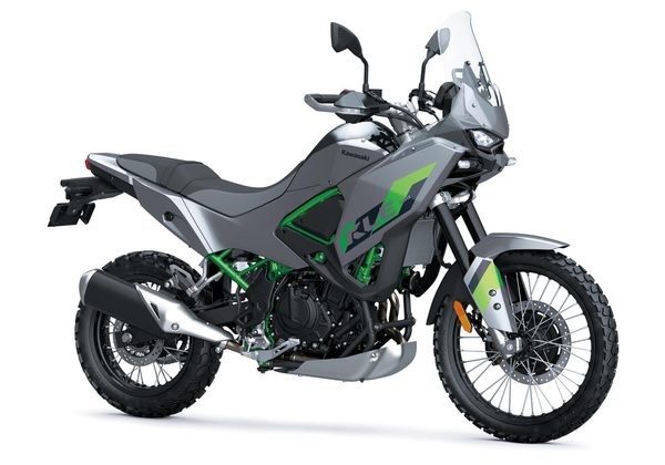 KAWASAKI KLE 500 SE - ŠEDÁ 2026 - MOTOCROSS & ENDURO - MOTORKY