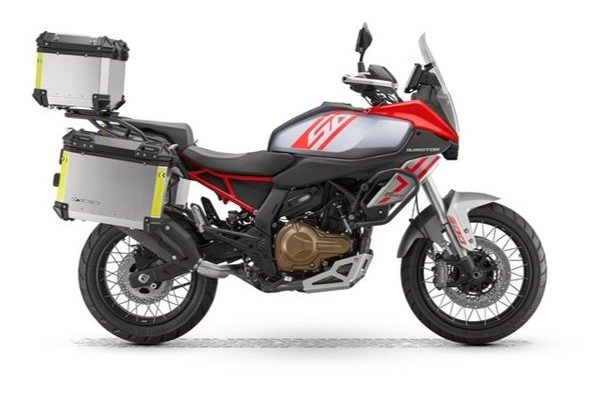 QJ MOTOR SRT 600 SX - ŠEDÁ/ČERVENÁ 2025 - SRT 600 SX - MOTORKY