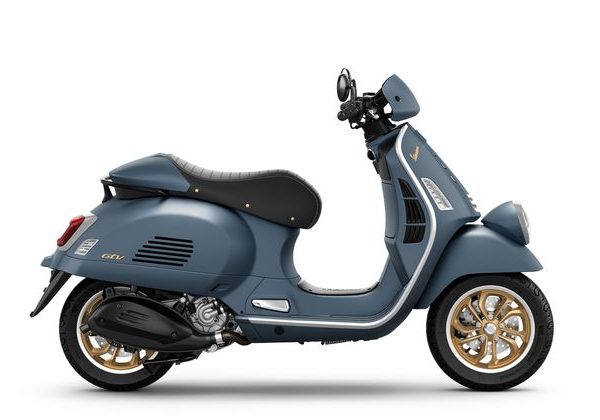 VESPA GTV 310 OFFICINA 8 E5+ - MODRÁ/ZLATÁ - GTV - SKÚTRY