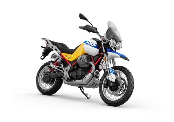 MOTO GUZZI V85 TT E5+ - GIALLO WADI 2026 - CESTOVNÍ ENDURO - MOTORKY