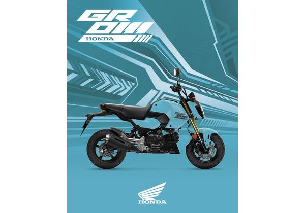 HONDA MSX125 GROM - MODRÁ 2026 - STREET & TOURING - MOTORKY