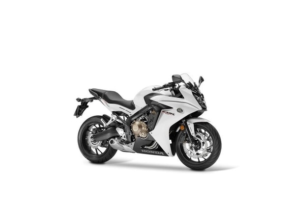 HONDA CBR 650F PEARL METALLOID WHITE