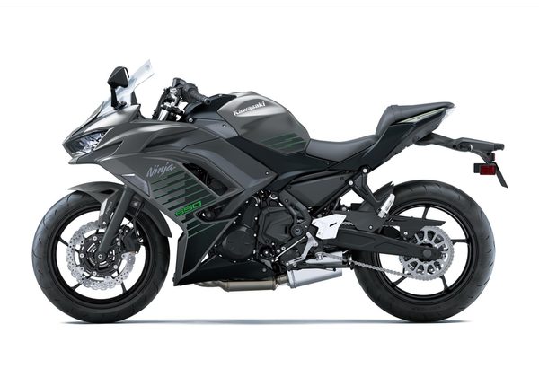 KAWASAKI NINJA 650 - ŠEDÁ 2026 - SUPERSPORT & SPORT - MOTORKY
