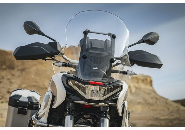 APRILIA TUAREG 660 E5+ - HAILSTORM WHITE 2025 - CESTOVNÍ ENDURO - MOTORKY