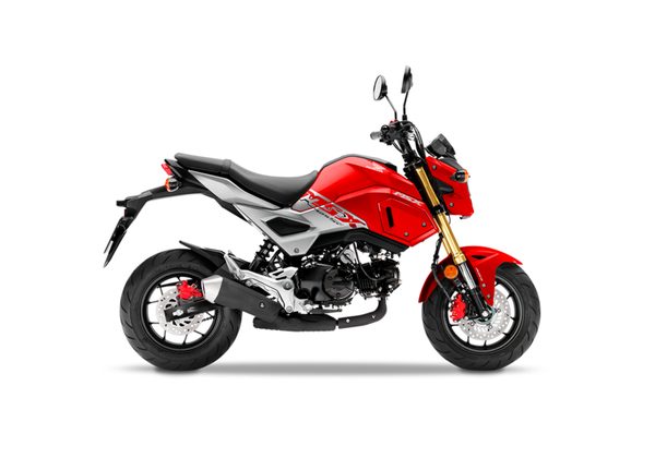 HONDA MSX125 PEARL VALENTINE RED