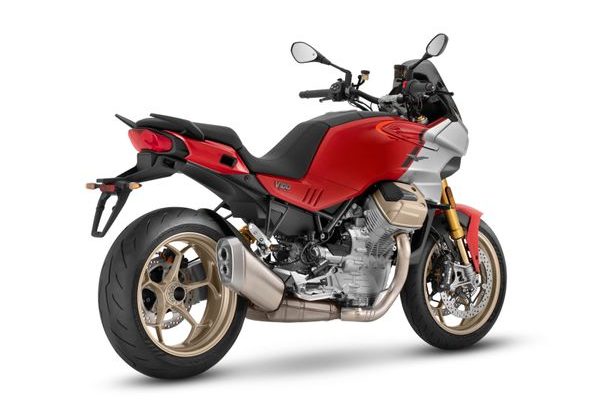 MOTO GUZZI V100 MANDELLO S E5+ - ROSSO LAVA - CESTOVNÍ ENDURO - MOTORKY