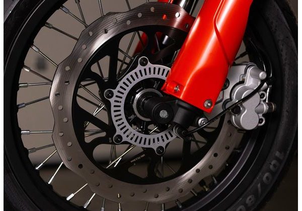 COV 125 MOTARD - ČERVENÁ - 125 CM3 - MOTORKY