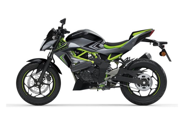KAWASAKI Z125 - ŠEDÁ/ZELENÁ 2027 - SUPERNAKED - MOTORKY