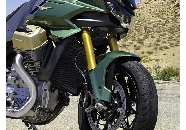 MOTO GUZZI V100 MANDELO S E5 VERDE 2121 - CUSTOM & TOURING - MOTORKY