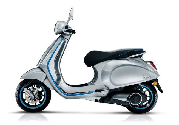 VESPA ELETTRICA L1 E5 - STŘÍBRNÁ, MODRÁ - VESPA - SKÚTRY