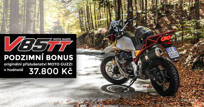 Podzimní akce na Moto Guzzi V85TT