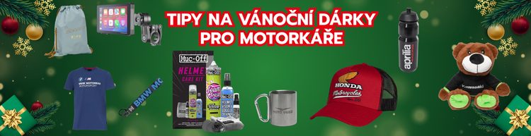 Tipy na vánoční dárky pro motorkáře
