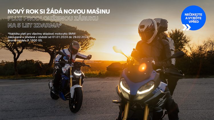 FAST START: Nejlepší nabídka na tvoji novou motorku od BMW