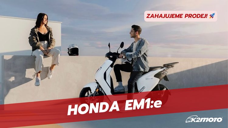 🚀 Zahajujeme prodej elektrického skútru Honda EM1:e!