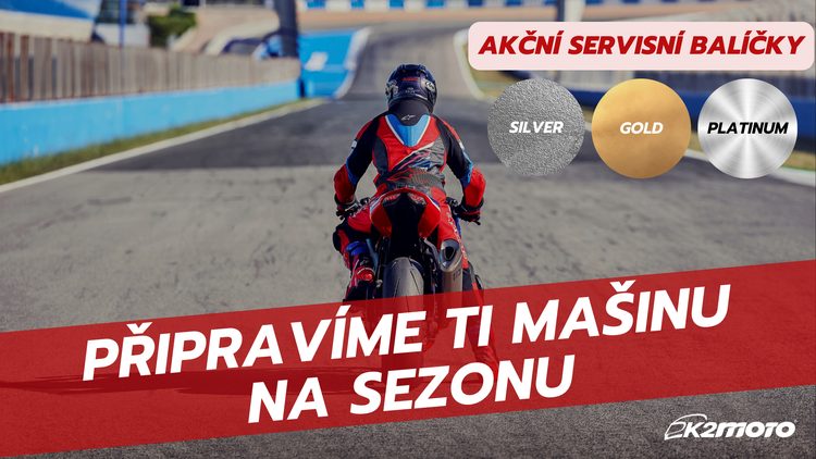 AKČNÍ SERVISNÍ BALÍČKY: Přípravu motorky na sezonu nech na nás!