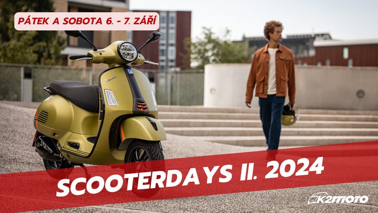 SCOOTERDAYS II 2024: pátek až sobota 6. - 7. září