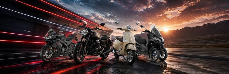 Nižší splátky, nový stroj: jak funguje financování se zůstatkovou hodnotou na italské motorky?