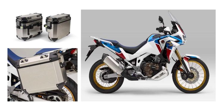 Získejte sadu bočních hliníkových kufrů k Hondě Africa Twin zdarma!