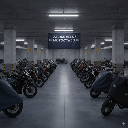 Jak udržet motorku v top stavu přes zimu?