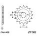 ŘETĚZOVÉ KOLEČKO JT JTF 505-15 15 ZUBŮ, 428 - ŘETĚZOVÁ KOLEČKA - NA MOTORKU