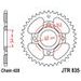 ŘETĚZOVÁ ROZETA JT JTR 835-48 48 ZUBŮ, 428 - OCELOVÉ - NA MOTORKU