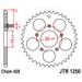 ŘETĚZOVÁ ROZETA JT JTR 1250-56 56 ZUBŮ, 428 - OCELOVÉ - NA MOTORKU