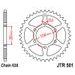 ŘETĚZOVÁ ROZETA JT JTR 501-32 32 ZUBŮ, 630 - OCELOVÉ - NA MOTORKU