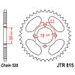 ŘETĚZOVÁ ROZETA JT JTR 815-38 38 ZUBŮ, 520 - OCELOVÉ - NA MOTORKU