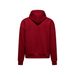 VESPA MIKINA S KAPUCÍ JERSEY - ČERVENÁ - MIKINY - NA MOTORKÁŘE
