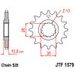 ŘETĚZOVÉ KOLEČKO JT JTF 1579-17 17 ZUBŮ, 520 - ŘETĚZOVÁ KOLEČKA - NA MOTORKU
