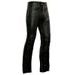 STYLOVÉ KOŽENÉ MOTO KALHOTY MBW JACK - ČERNÉ - KOŽENÉ KALHOTY - NA MOTORKÁŘE