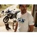 BÍLÉ TRIKO BMW SPIRIT OF GS – 100% ORGANICKÁ BAVLNA V PRÉMIOVÉM DESIGNU - TRIČKA - NA MOTORKÁŘE