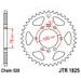 ŘETĚZOVÁ ROZETA JT JTR 1825-38 38 ZUBŮ, 520 - OCELOVÉ - NA MOTORKU