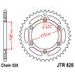 ŘETĚZOVÁ ROZETA JT JTR 828-50 50 ZUBŮ, 520 - OCELOVÉ - NA MOTORKU