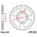 ŘETĚZOVÁ ROZETA JT JTR 832-32 32 ZUBŮ, 420 - OCELOVÉ - NA MOTORKU