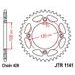 ŘETĚZOVÁ ROZETA JT JTR 1141-51 51 ZUBŮ, 420 - OCELOVÉ - NA MOTORKU