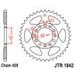 ŘETĚZOVÁ ROZETA JT JTR 1842-37 37 ZUBŮ, 428 - OCELOVÉ - NA MOTORKU