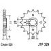 ŘETĚZOVÉ KOLEČKO JT JTF 329-13 13 ZUBŮ, 520 - ŘETĚZOVÁ KOLEČKA - NA MOTORKU