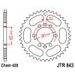 ŘETĚZOVÁ ROZETA JT JTR 843-39 39 ZUBŮ, 428 - OCELOVÉ - NA MOTORKU