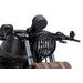 OCHRANNÝ KRYT SVĚTLOMETU CUSTOMACCES MAX FAR001P STŘÍBRNÁ - PLEXI ŠTÍTY - NA MOTORKU