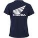 HONDA DÁMSKÉ CORE TRIČKO - MODRÉ - DÁRKY PRO FANOUŠKY HONDA - NA MOTORKÁŘE