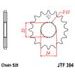 ŘETĚZOVÉ KOLEČKO JT JTF 394-11 11 ZUBŮ, 520 - ŘETĚZOVÁ KOLEČKA - NA MOTORKU